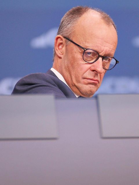 Friedrich Merz auf dem Parteitag in Stuttgart