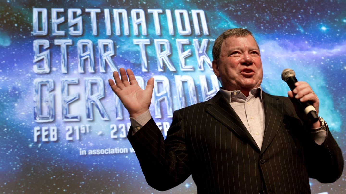 Schauspieler William Shatner will ein Heavy-Metal-Album herausbringen. (Archivbild) Foto: Frank Rumpenhorst/dpa