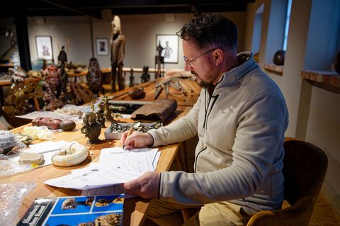 Die 1481 gegründete Mühle ist heute ein imposantes Museum für Erinnerungen, Menschen und Mythen aus Afrika und Asien. (Archivbil