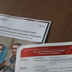 Fast 40.000 Ukrainerinnen und Ukrainer haben inzwischen in Niedersachsen und Bremen eine Arbeit gefunden. (Symbolbild) Foto: Hei