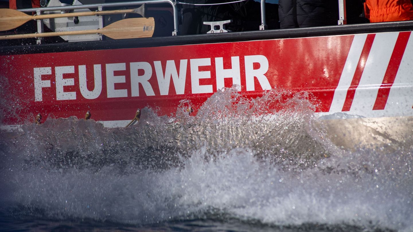 Mit einem Feuerwehr-Rettungsboot wurden die Tierkadaver geborgen. (Symbolbild) Foto: Stefan Sauer/dpa