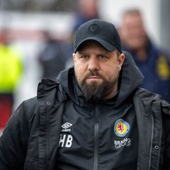 Braunschweigs Trainer Heiner Backhaus. Foto: Harald Tittel/dpa