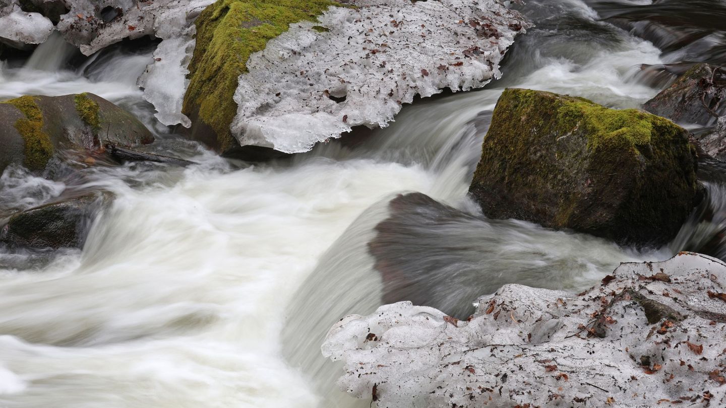 Temperaturen über dem Gefrierpunkt sorgen für Tauwetter in Sachsen-Anhalt. Foto: Matthias Bein/dpa