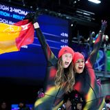 Unbändige Freude: Laura Nolte und Deborah Levi