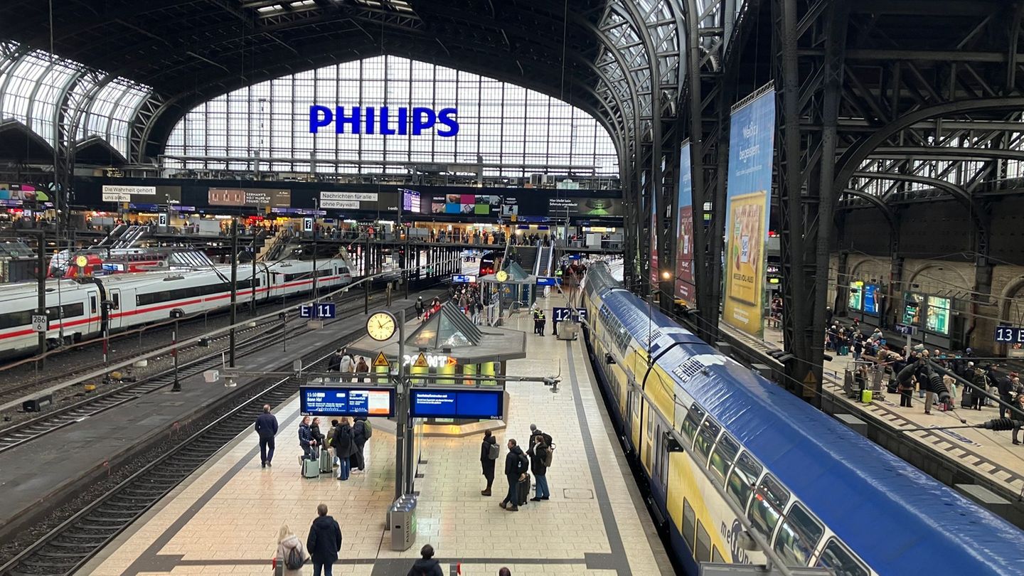 Störung: Schaden an Oberleitung am Hamburger Hauptbahnhof behoben