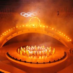 "Schönheit in Aktion": Die Schlussfeier in Verona wurde ihrem Motto gerecht. Foto: Michael Kappeler/dpa