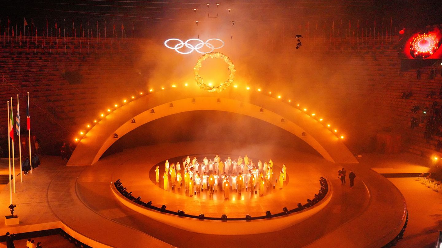 "Schönheit in Aktion": Die Schlussfeier in Verona wurde ihrem Motto gerecht. Foto: Michael Kappeler/dpa