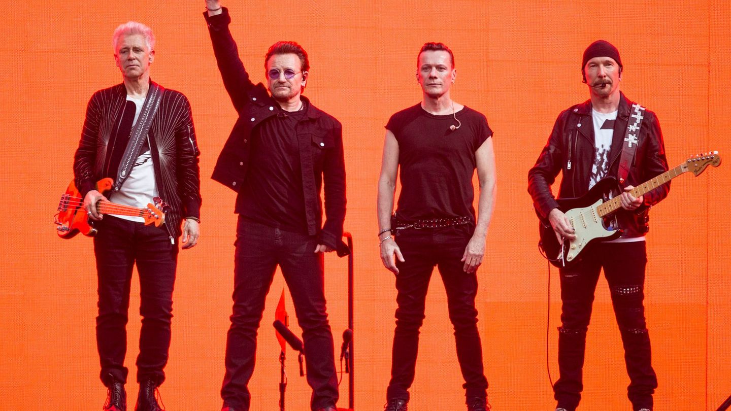 Die irische Rockband U2 widmete einem jungen Opfer der iranischen Frauenbewegung von 2022 einen Song. (Archivbild) Foto: Joel Ry