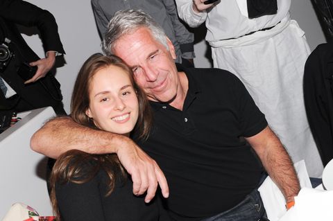 Karyna Shuliak und Jeffrey Epstein