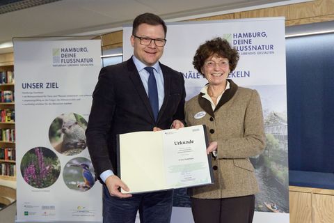 Der Schutz der Hamburger Gewässer als Lebensraum für Tier- und Pflanzenwelt soll neben Natur- und Artenschutz auch mehr Lebensqu