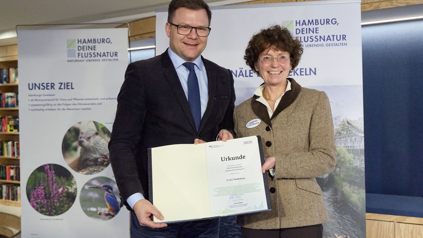 Gewässerschutz: 25 Millionen Euro für Hamburgs Flussnatur