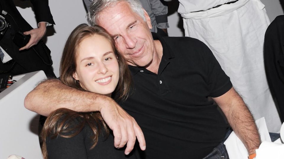 Jeffrey Epstein und Karyna Shuliak