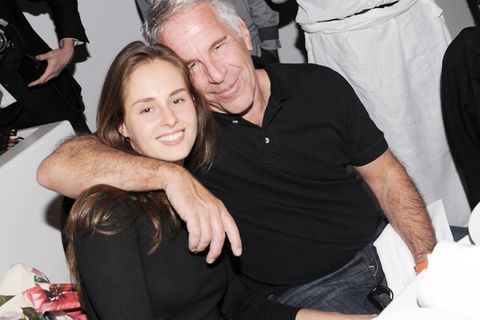Jeffrey Epstein und Karyna Shuliak
