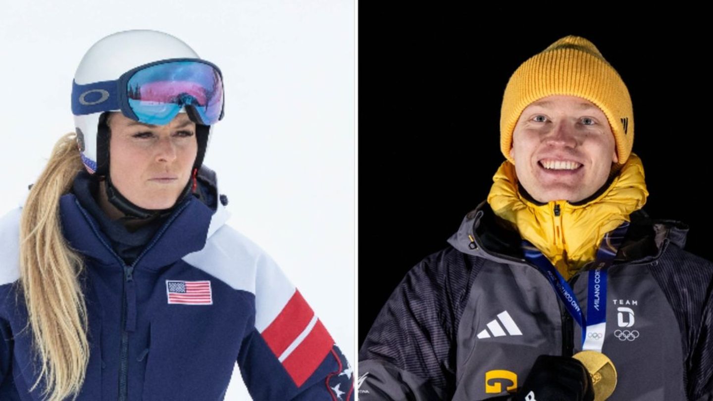 Lindsay Vonns Olympia-Comeback endet nach Sekunden, Max Langenhahn drückt den Kanzler weg - das sind nur zwei Momente der Olym