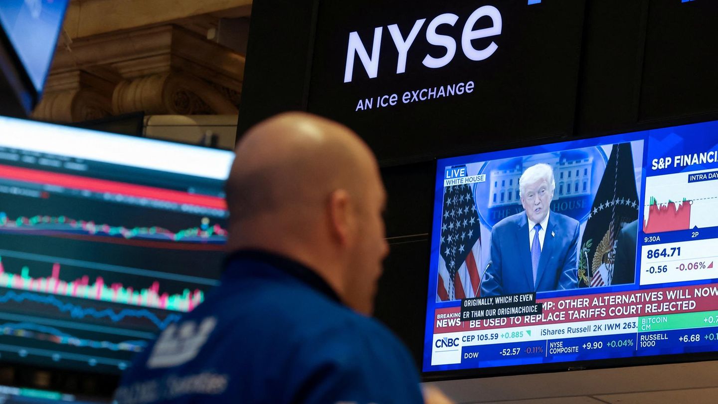 Händler an der New Yorker Börse