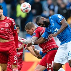 Jordy de Wijs (l) fällt bei Fortuna Düsseldorf vorerst verletzt aus. Foto: Uwe Anspach/dpa