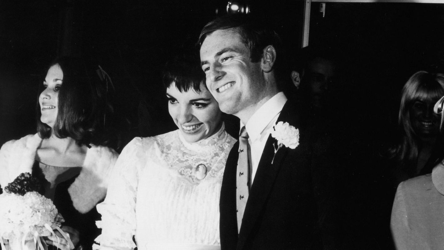 Liza Minnelli mit Ehemann Peter Allen
