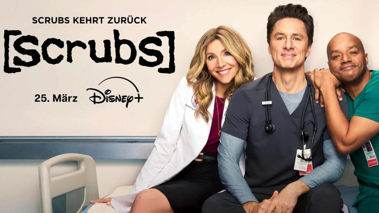 Das "Scrubs"-Reboot ist ab 25. März bei Disney+ zu sehen.