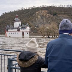 Hochwasser geht in kommenden Tagen zurück. Foto: Sascha Ditscher/dpa
