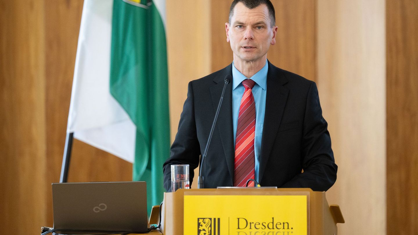 Dirk Lichtenberger ist der neue Präsident des LKA Sachsen. Foto: Sebastian Kahnert/dpa