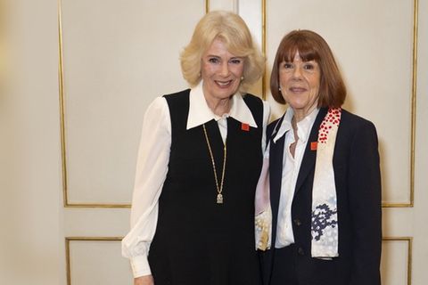 Königin Camilla empfängt Gisèle Pelicot im Clarence House.