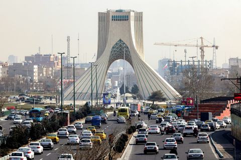 Der Azadi-Turm in Teheran