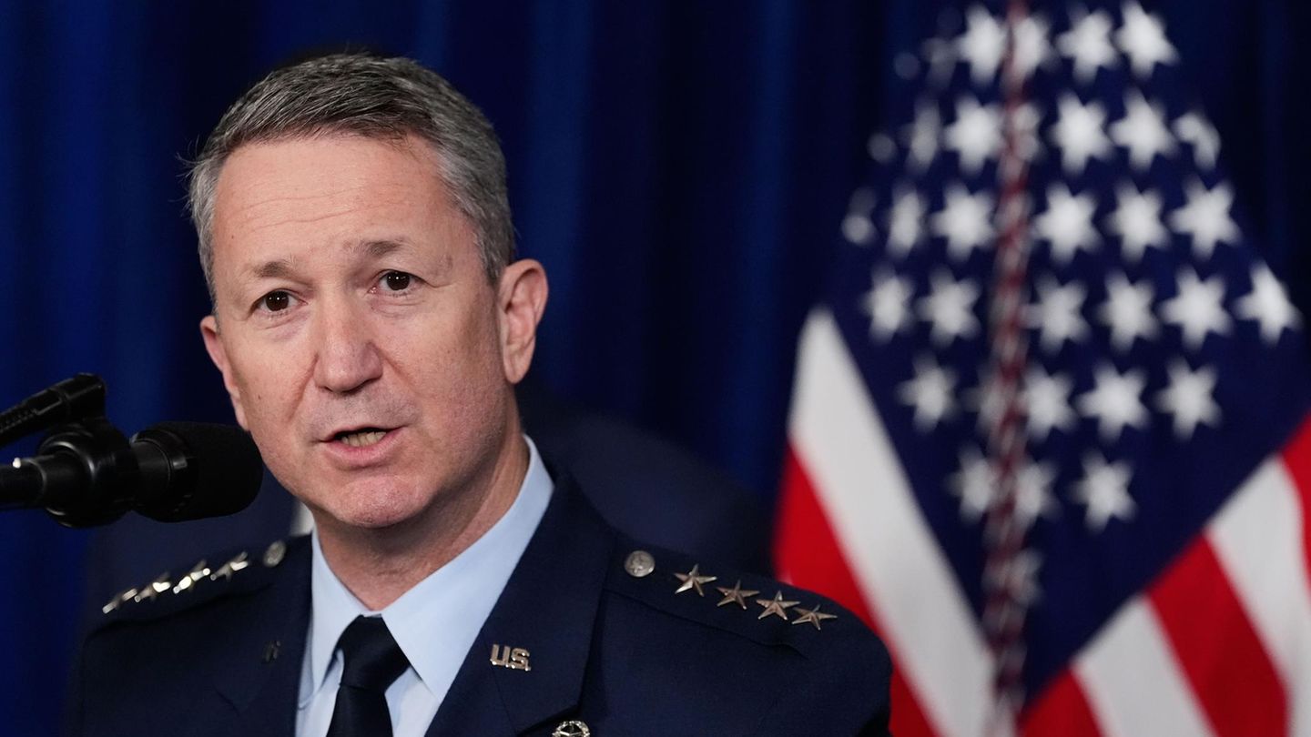 Der Vorsitzende der gemeinsamen Stabschefs, General Dan Caine