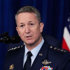 Der Vorsitzende der gemeinsamen Stabschefs, General Dan Caine