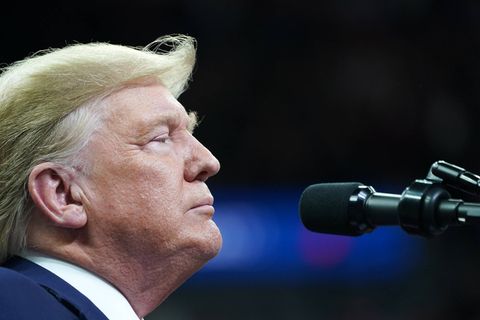 Donald Trump auf einem Archivbild