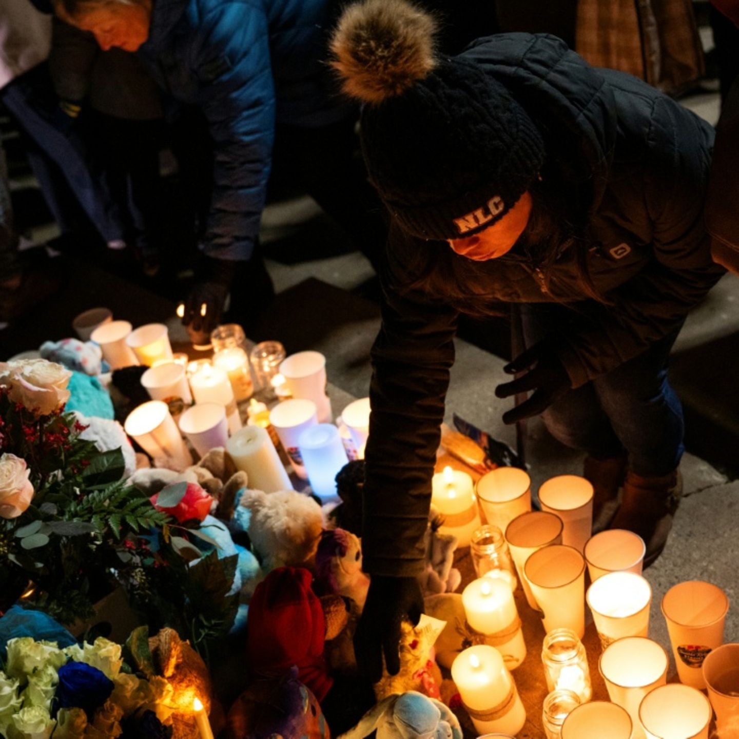 Mahnwache für die Opfer des Schusswaffenangriffs in Kanada