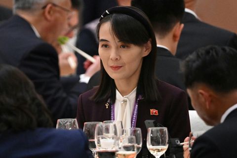 Kim Yo Jong im September 2025 in Peking