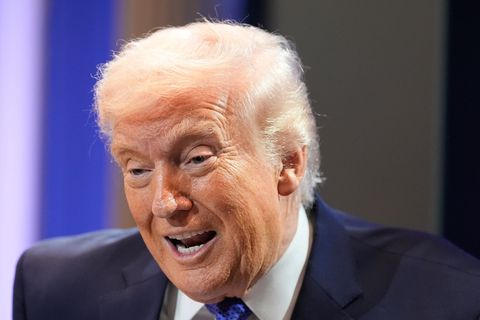 "Zölle" gehört zu den Lieblingsworten von US-Präsident Donald Trump. (Archivfoto) Foto: Alex Brandon/AP/dpa