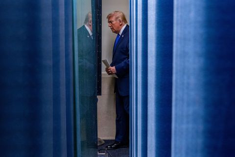 Gespannt richten sich alle Augen auf Trumps Rede zur Lage der Nation. (Archivfoto) Foto: Alex Brandon/AP/dpa