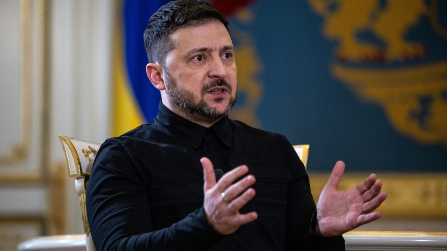 Der ukrainische Präsident Wolodymyr Selenskyj