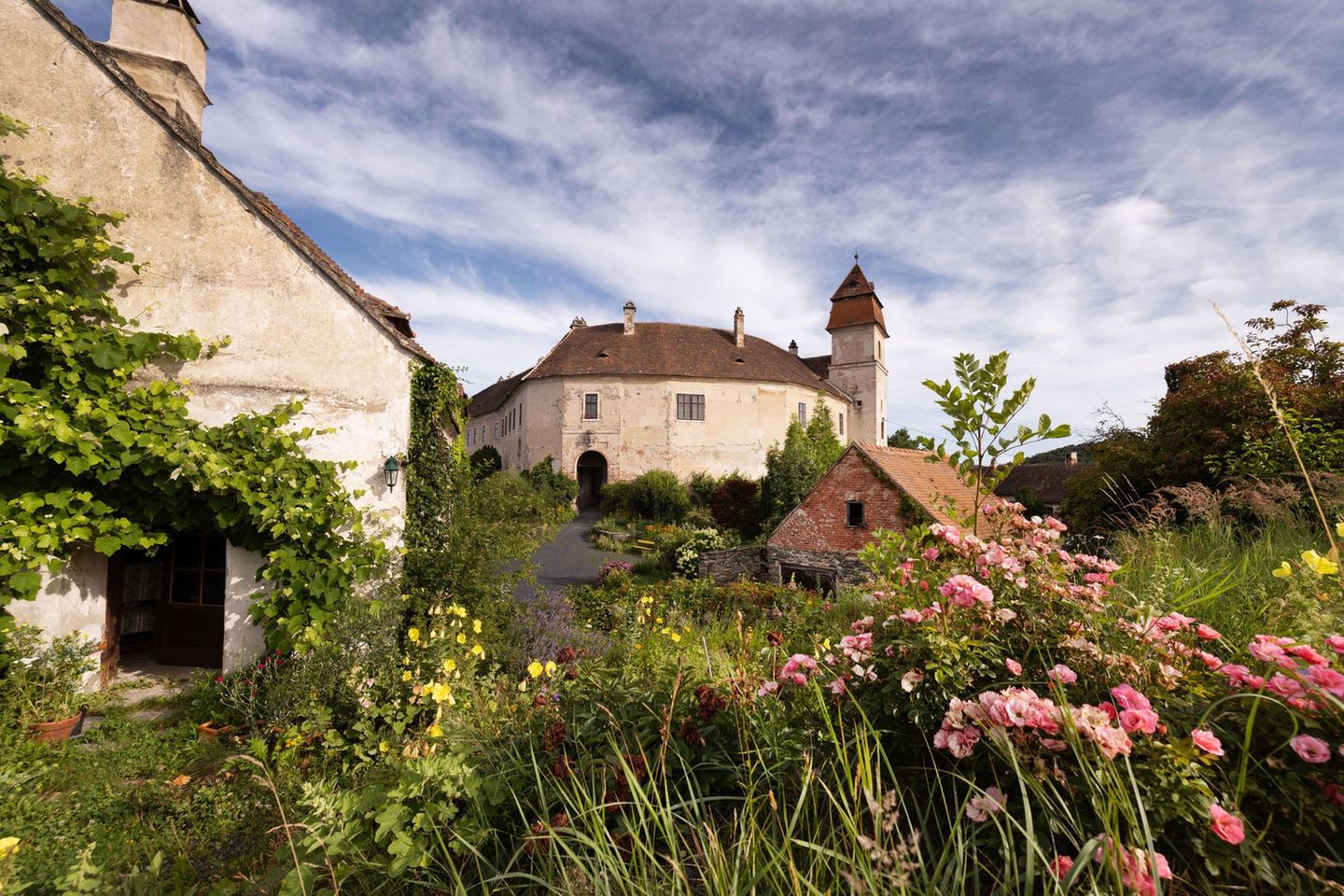 Die Burg Bernstein in Ungarn