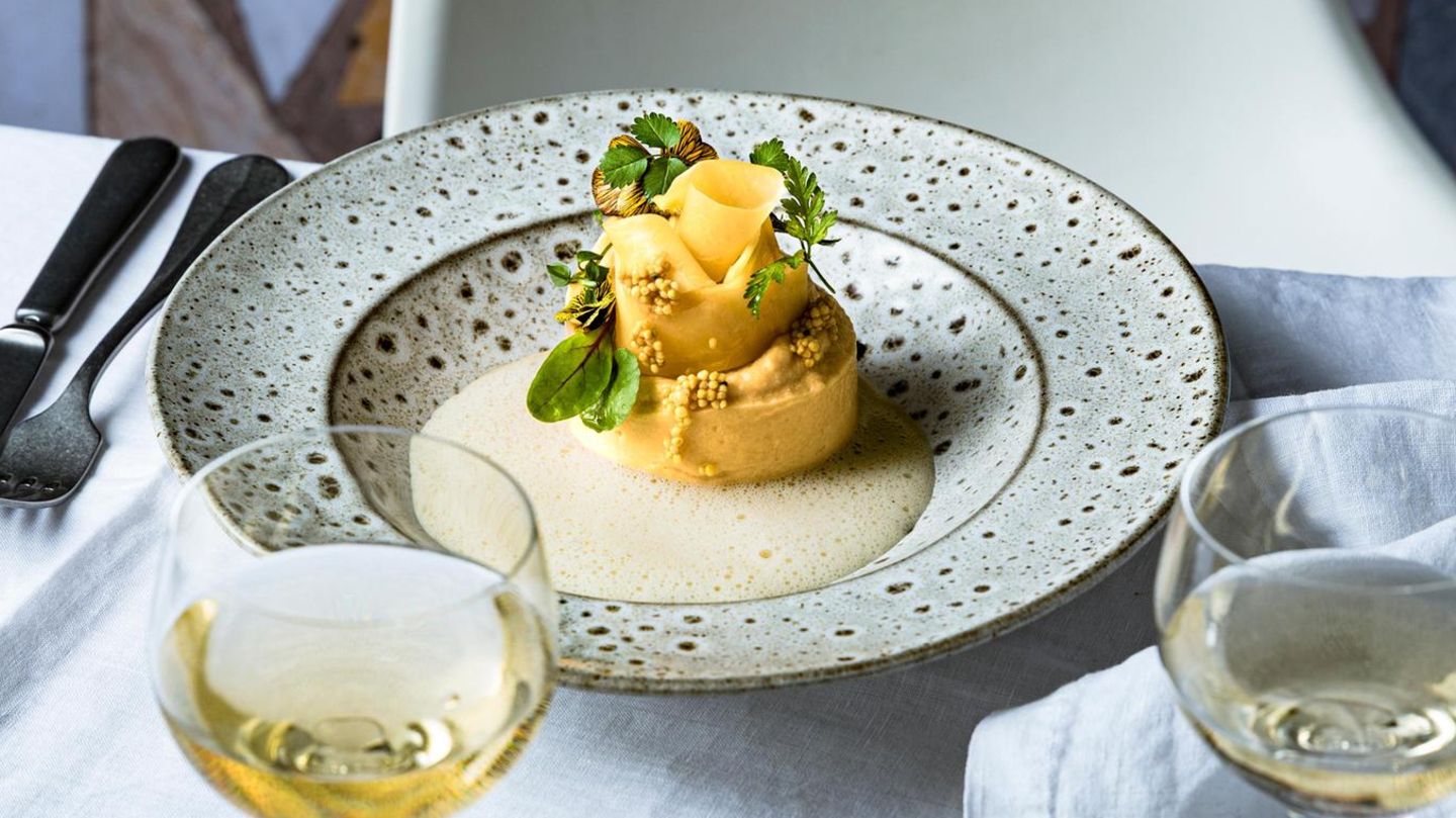 Steckrübenmuss als Gericht