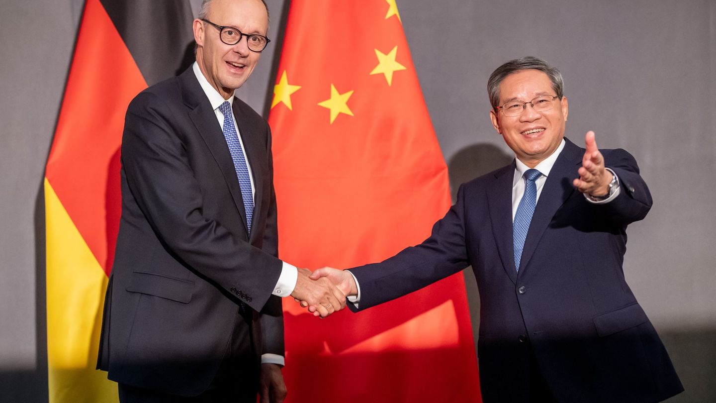Den chinesischen Ministerpräsidenten Li hat Merz schon getroffen, am Mittwoch steht sein erstes persönliches Gespräch mit Präsid