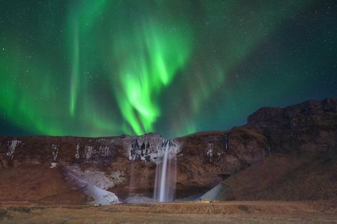 Polarlicht über Island