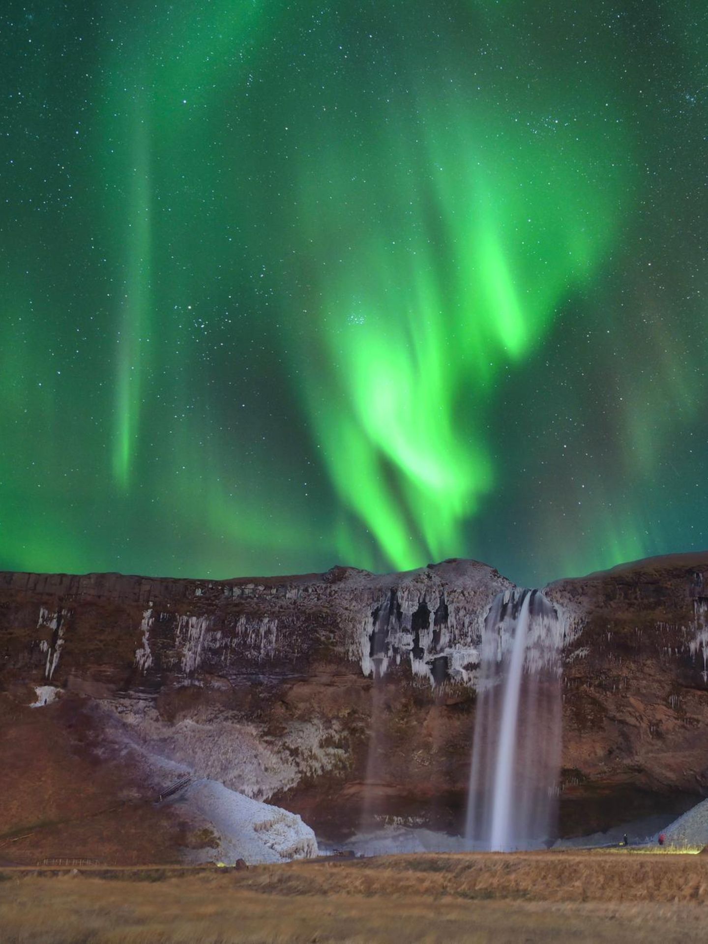 Polarlicht über Island