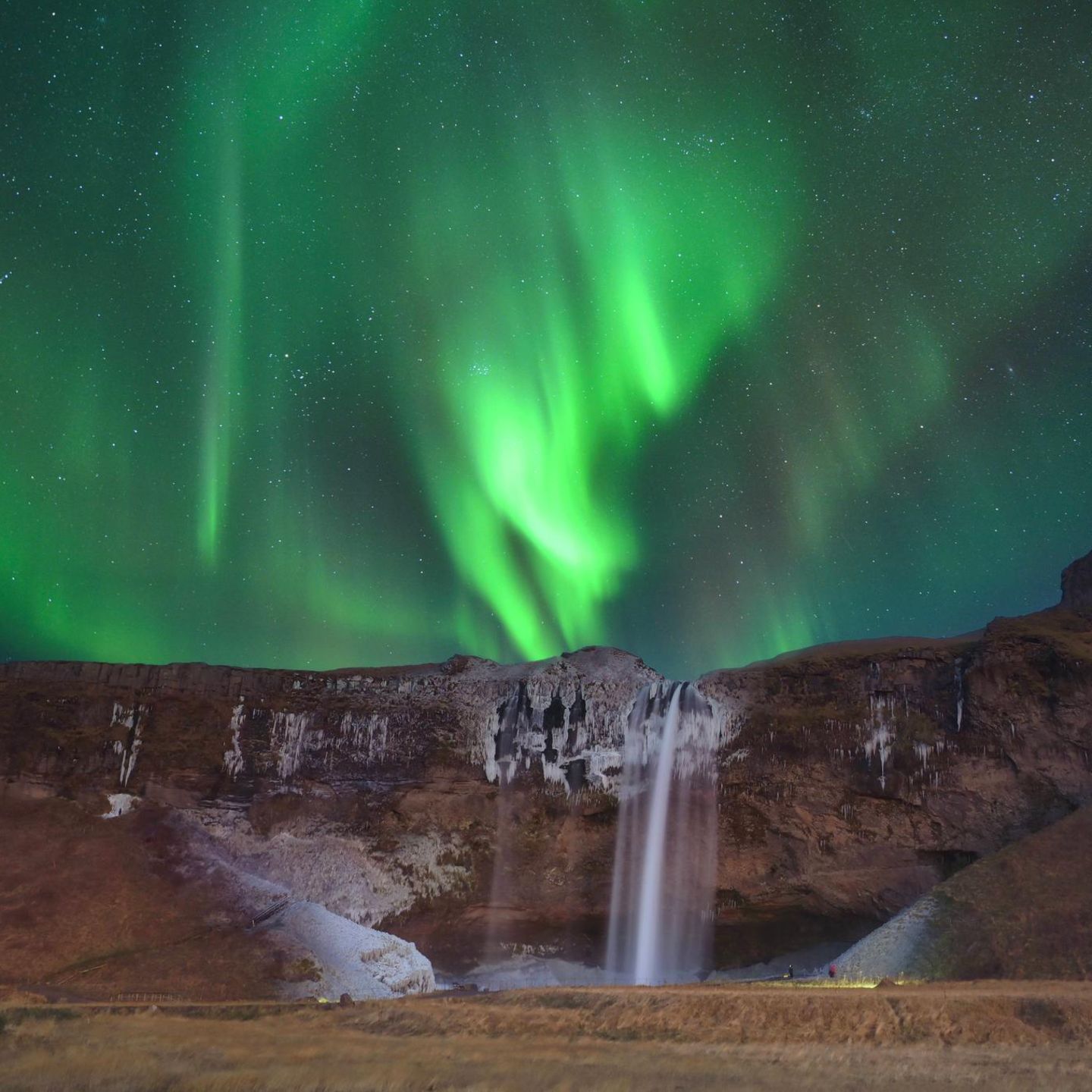 Polarlicht über Island