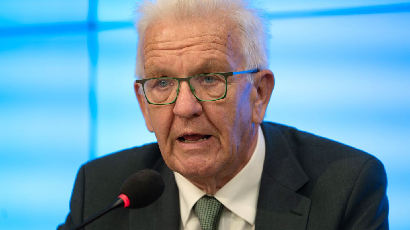 Kretschmann will das SWR-Triell nicht verfolgen. Er habe keine Zeit, sagte er. Foto: Markus Lenhardt/dpa