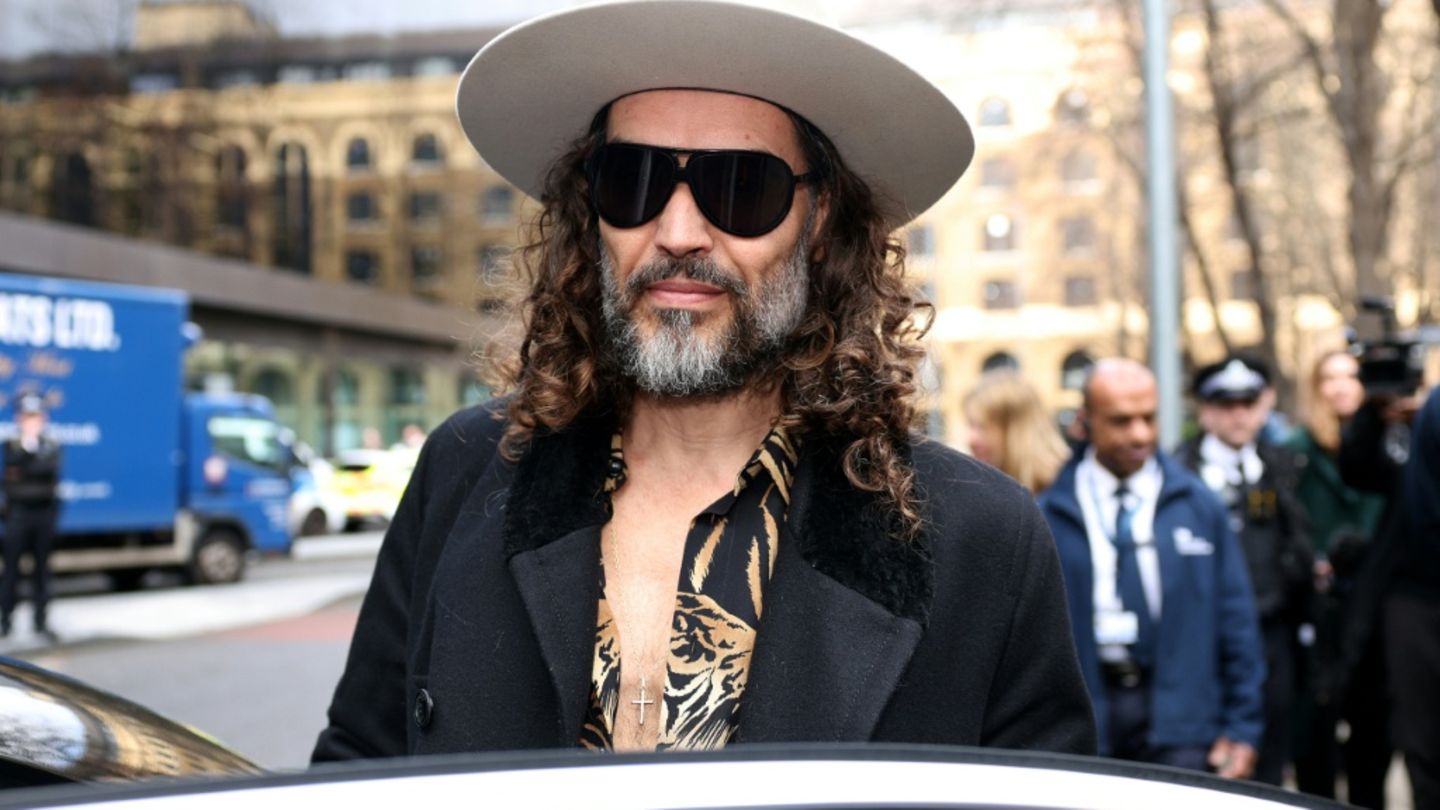 Russell Brand vor dem Londoner Gericht