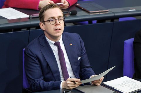 Aufstieg trotz Lobbyaffäre: Philipp Amthor im Januar in einer Bundestagssitzung