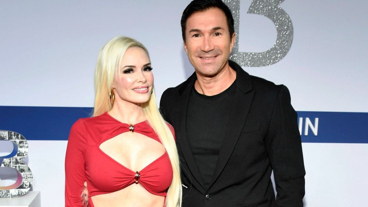 Daniela Katzenberger mit Ehemann Lucas Cordalis bei einem gemeinsamen Auftritt.