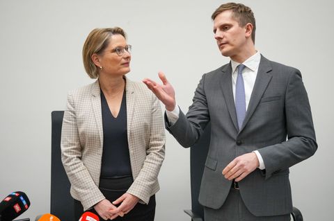 Bundesjustizministerin Stefanie Hubig (SPD) will künftig den Schutz der Opfer stärker in den Fokus rücken. Foto: Soeren Stache/d