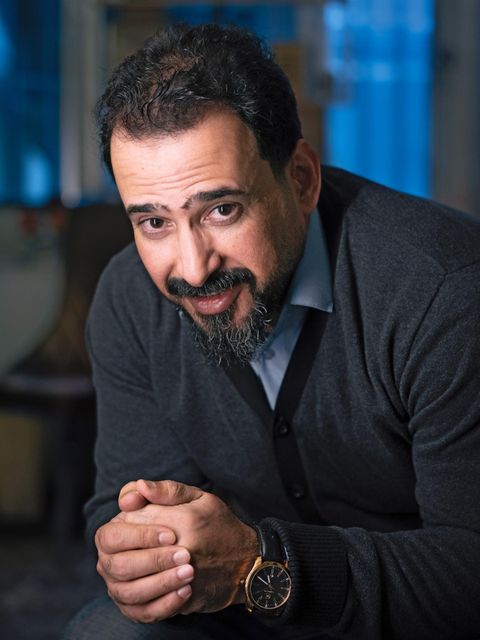 Muntadhar al-Zaidi, 47, in seinem Haus in der irakischen Hauptstadt Bagdad