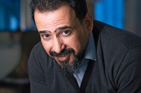 Muntadhar al-Zaidi, 47, in seinem Haus in der irakischen Hauptstadt Bagdad