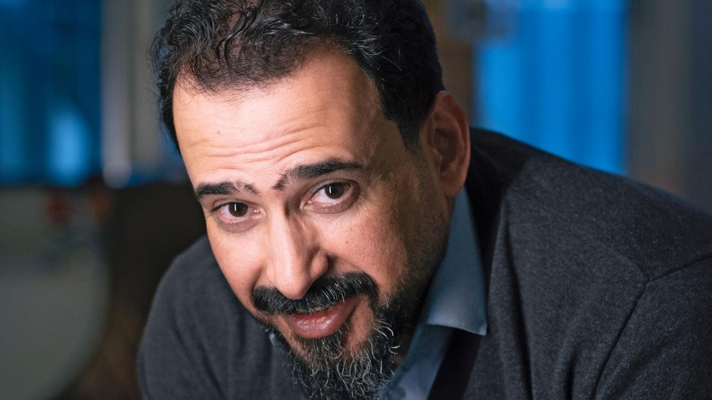 Muntadhar al-Zaidi, 47, in seinem Haus in der irakischen Hauptstadt Bagdad