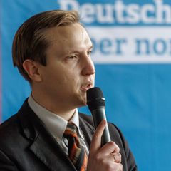 AfD-Jungpolitiker Kevin Dorow hatte mit einer Rede beim Gründungskongress der Generation Deutschland in Gießen die Staatsanwalts