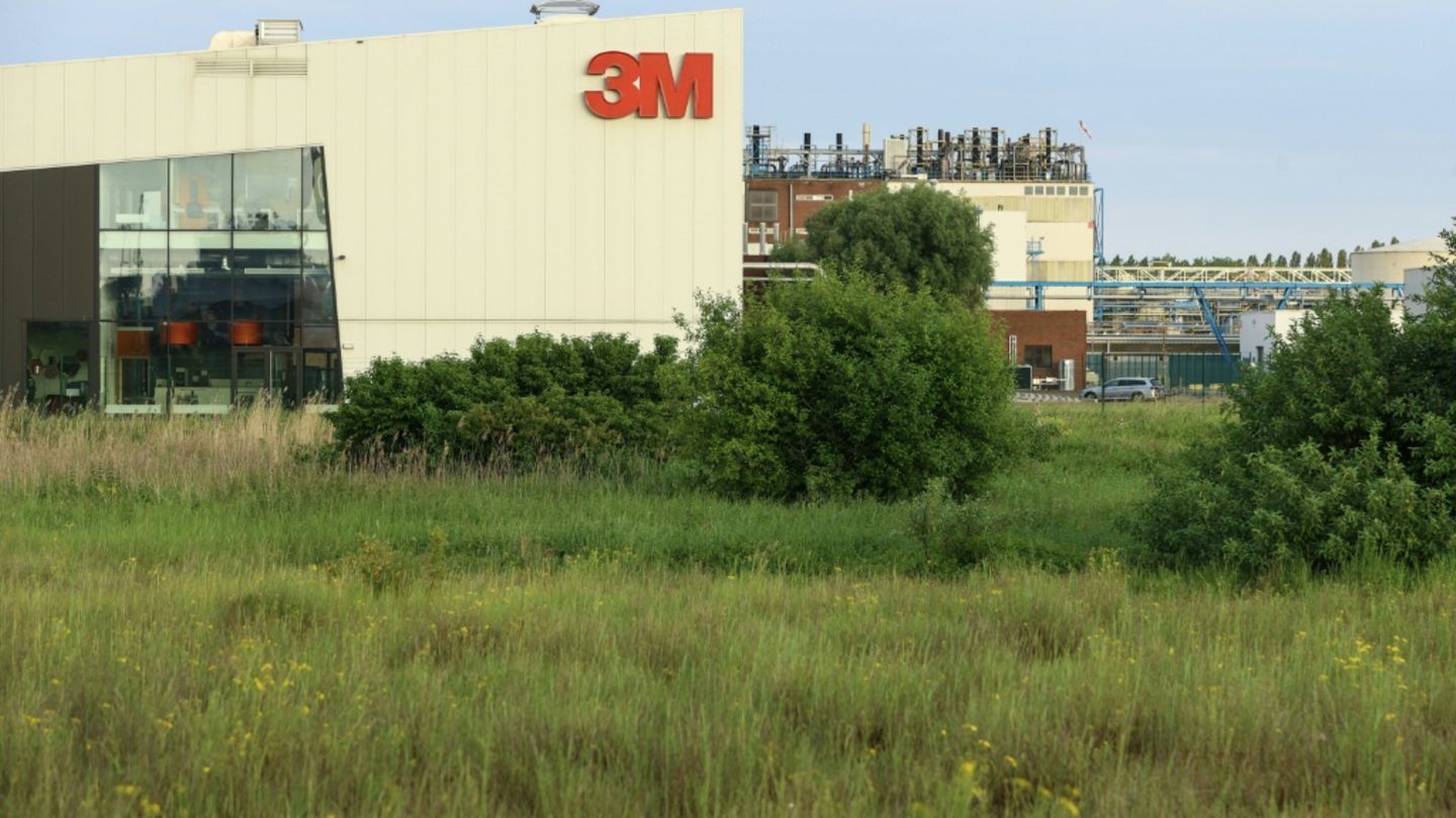 Die 3M-Fabrik bei Antwerpen